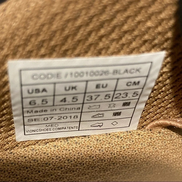 VIONIC Sz 6.5 Codie Slip-On Elastic Strap Venting Casual Shoes - Picture 10 of 12